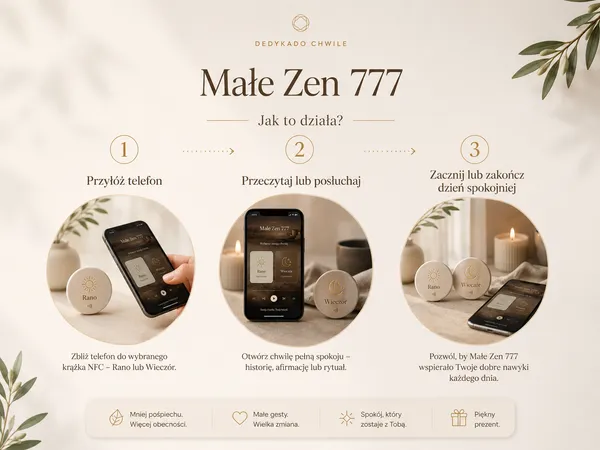 Wariant cyfrowy Małe Zen 777 Online na smartfonie