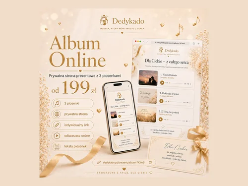 Pakiet Dedykado Album Online